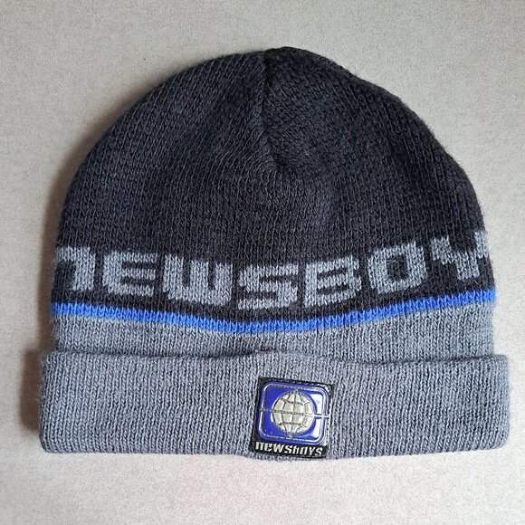 Newsboys USED Cuff Beanie (Knit Hat, Cap, Patch, Christian Rock, Band ) PM - Picture 1 of 2